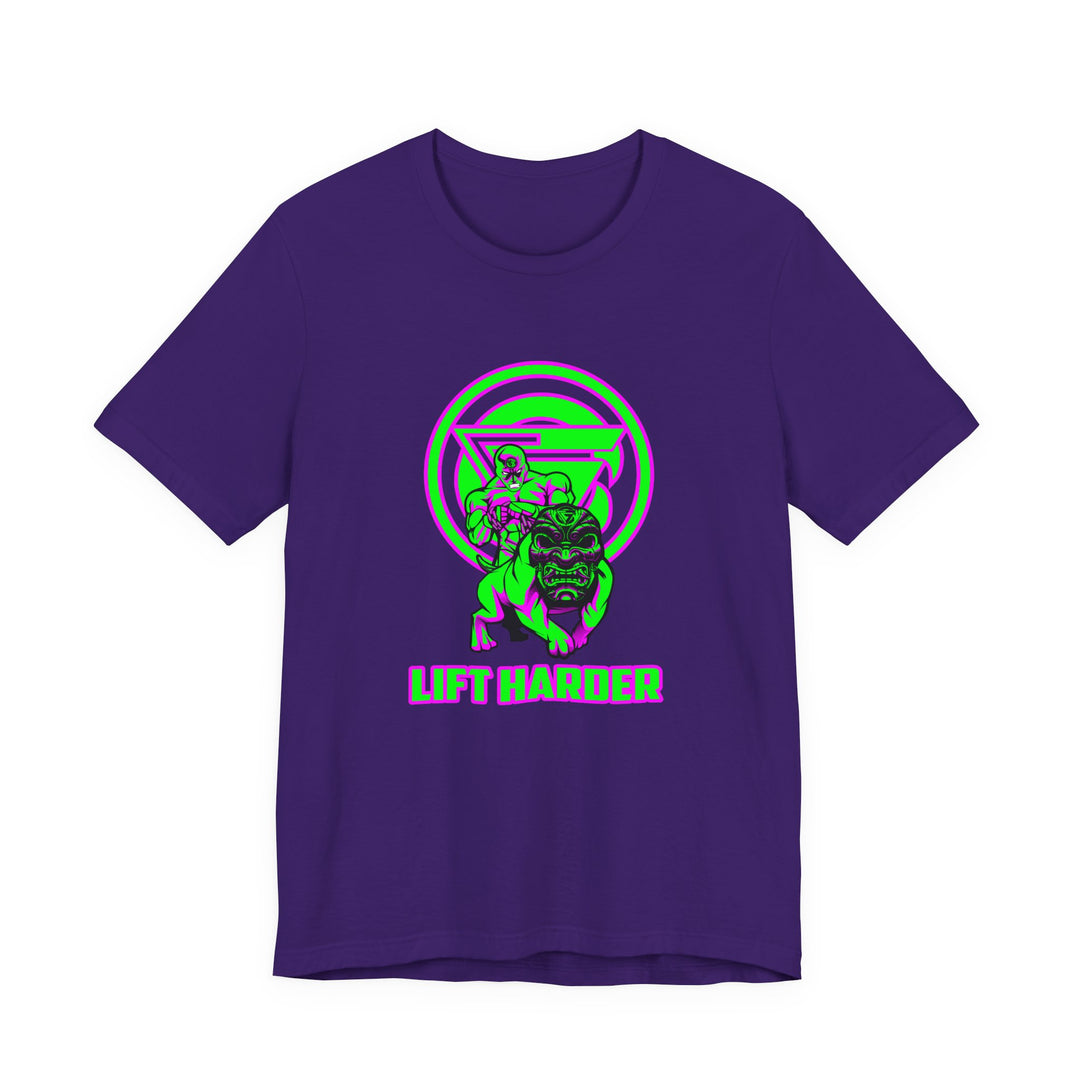 CG ANGRY DOG PURPLE GREEN /LIFT HARDER