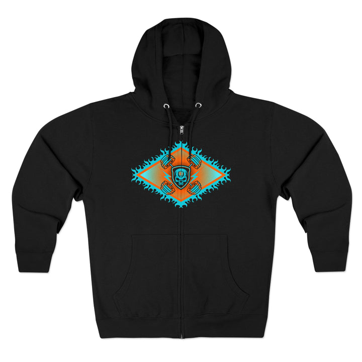 SAMURAI MASTER TRAINER MIAMI COLORS /DONT BE A BITCH  ZIP UP