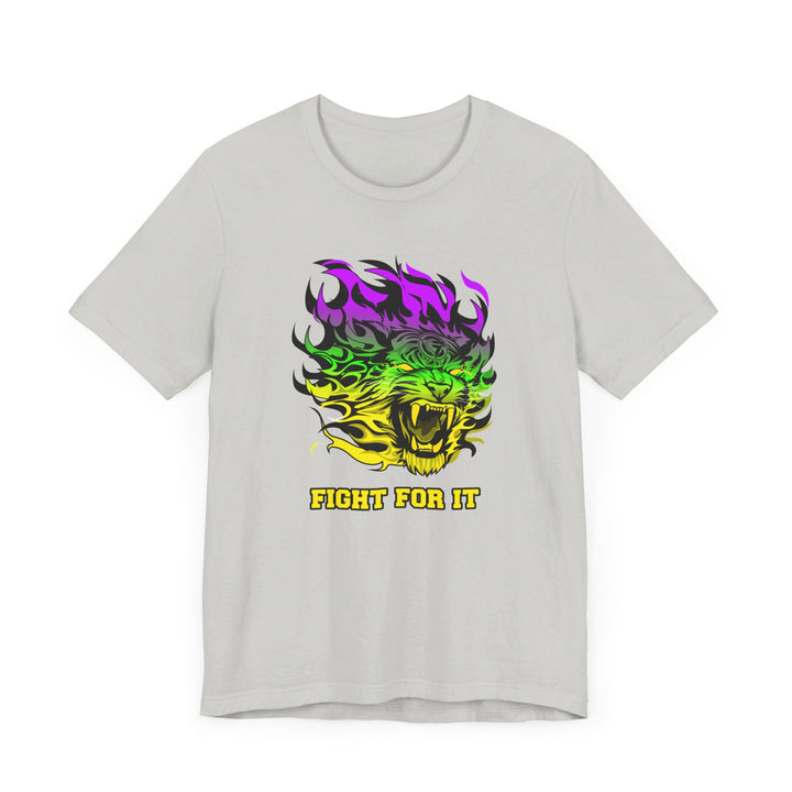 TIGER FLAME YELLOW GREEN PURPLE /FIGHT FOR IT