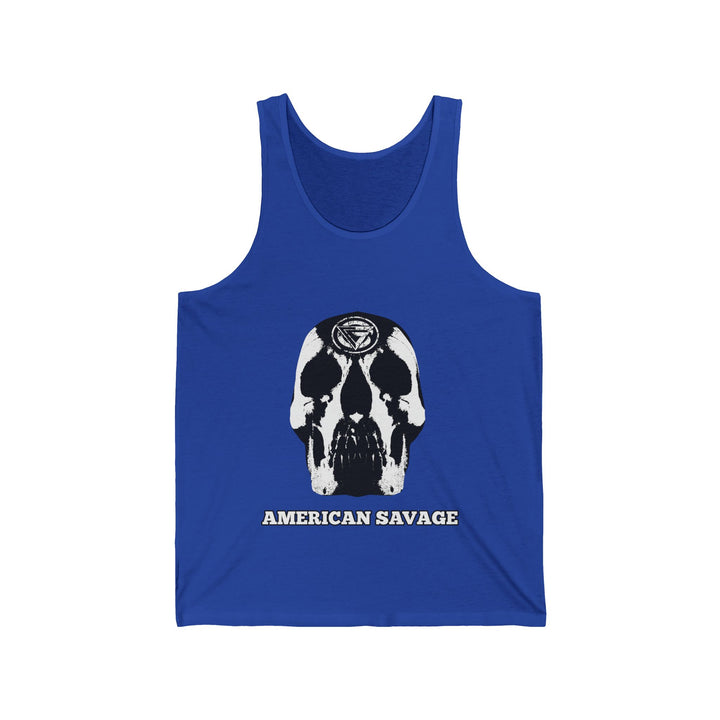 SKULLATOR TANK/AMERICAN SAVAGE