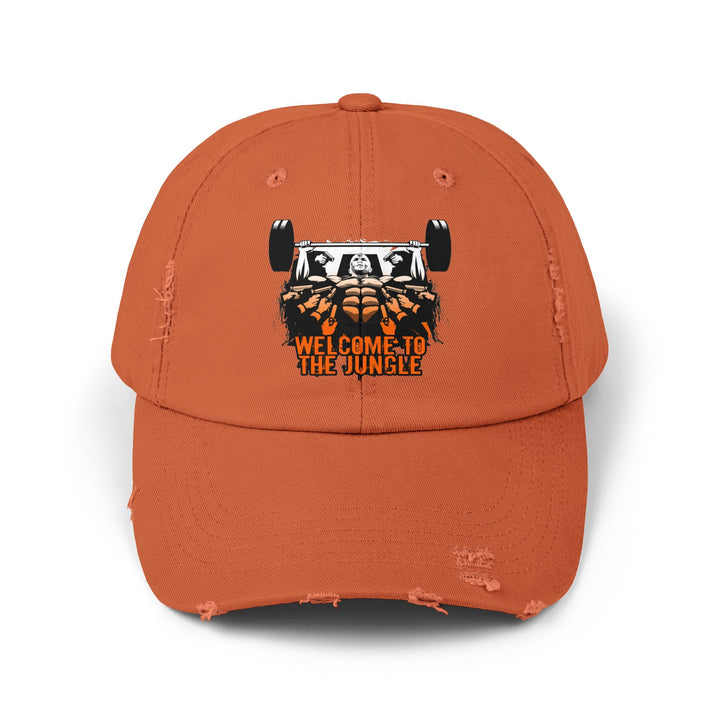 MAC WICK LIFT ORANGE WHITE FADE /WELCOME TO THE JUNGLE CAP