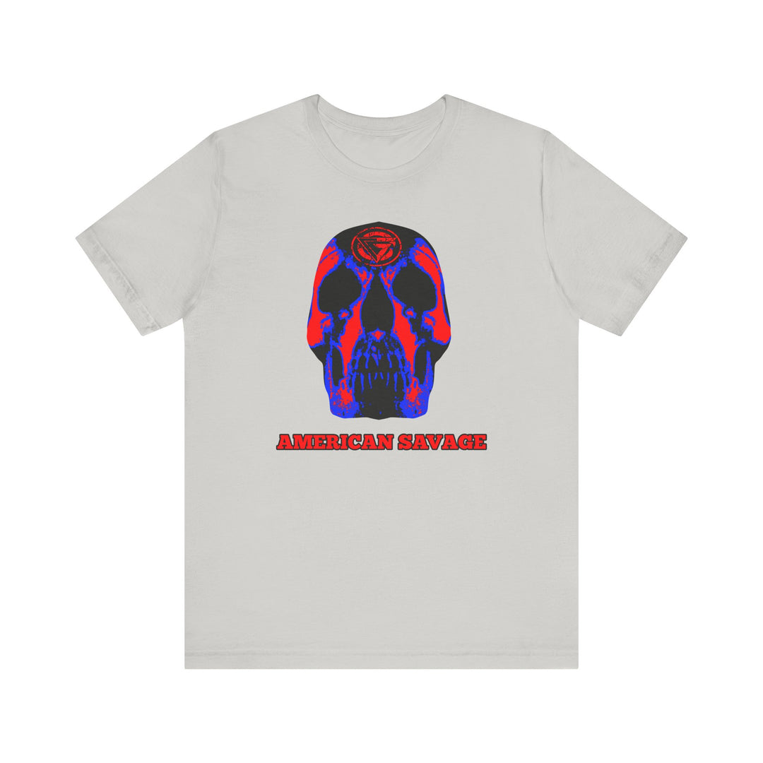 SKULLATOR RED BLUE /AMERICAN SAVAGE