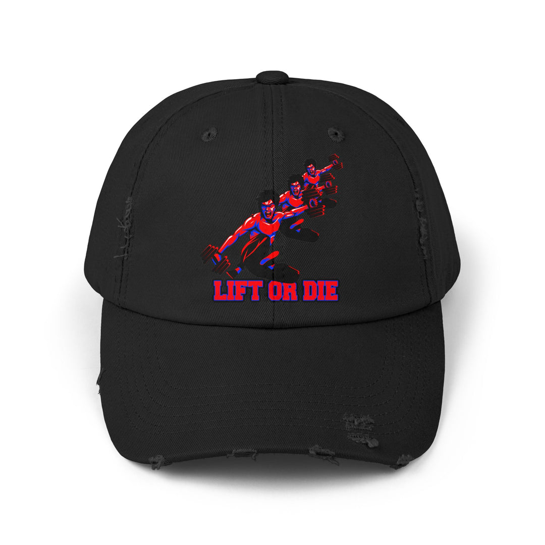 MAC LEE LIFT KICK RED BLUE /LIFT OR DIE CAP