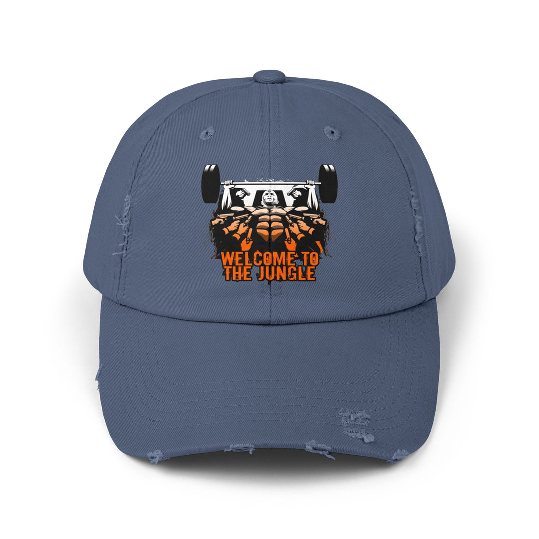 MAC WICK LIFT ORANGE WHITE FADE /WELCOME TO THE JUNGLE CAP