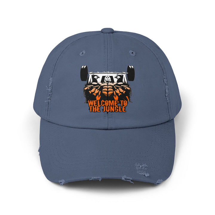 MAC WICK LIFT ORANGE WHITE FADE /WELCOME TO THE JUNGLE CAP