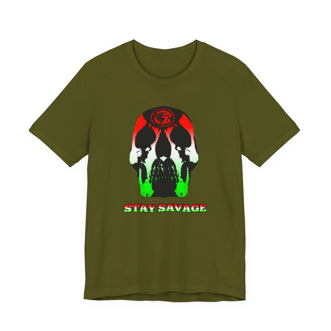 SKULLATOR RED WHITE GREEN /STAY SAVAGE