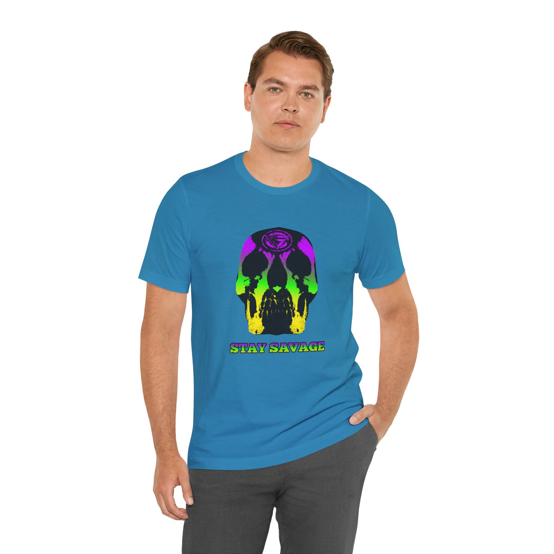 SKULLATOR YELLOW GREEN PURPLE /STAY SAVAGE