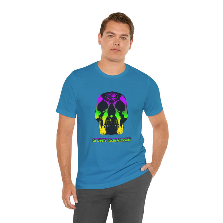 SKULLATOR YELLOW GREEN PURPLE /STAY SAVAGE