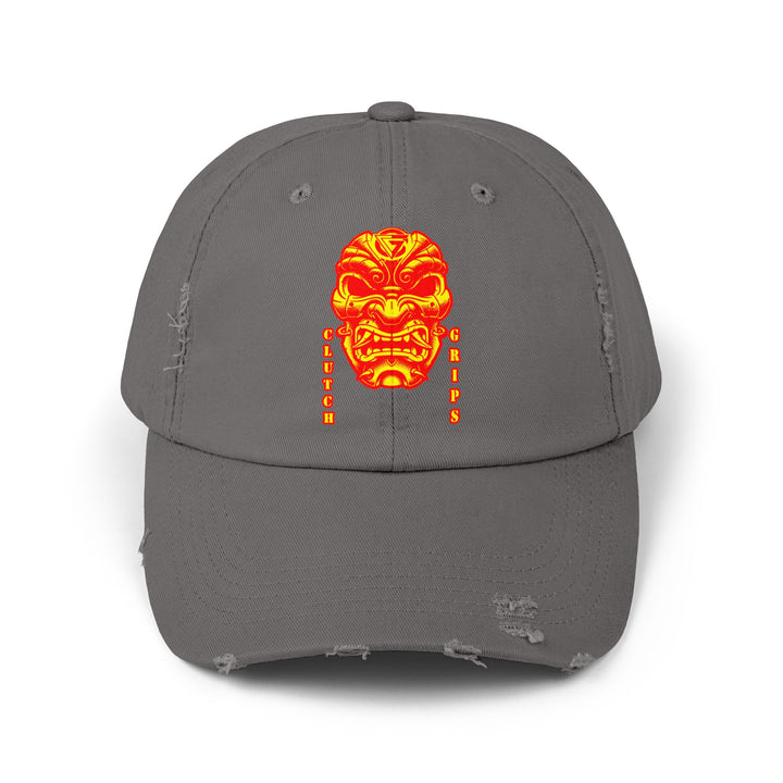 CG SAMURAI MASK ORANGE RED CAP
