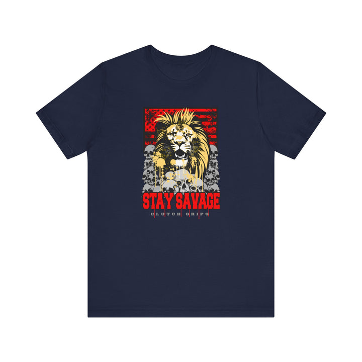 LION HEART FREEDOM TEE RED BLACK SAND/STAY SAVAGE