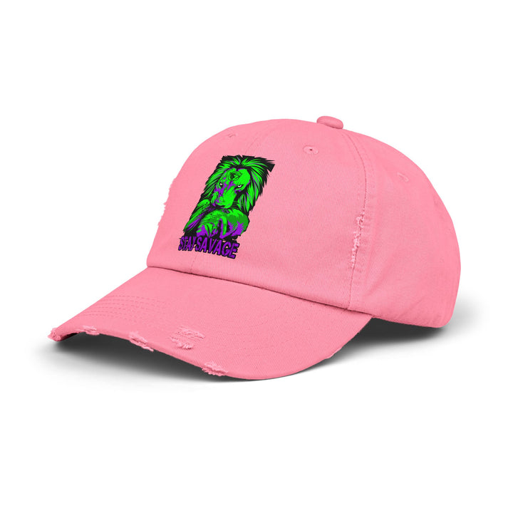 LION HEART PURPLE GREEN /STAY SAVAGE CAP