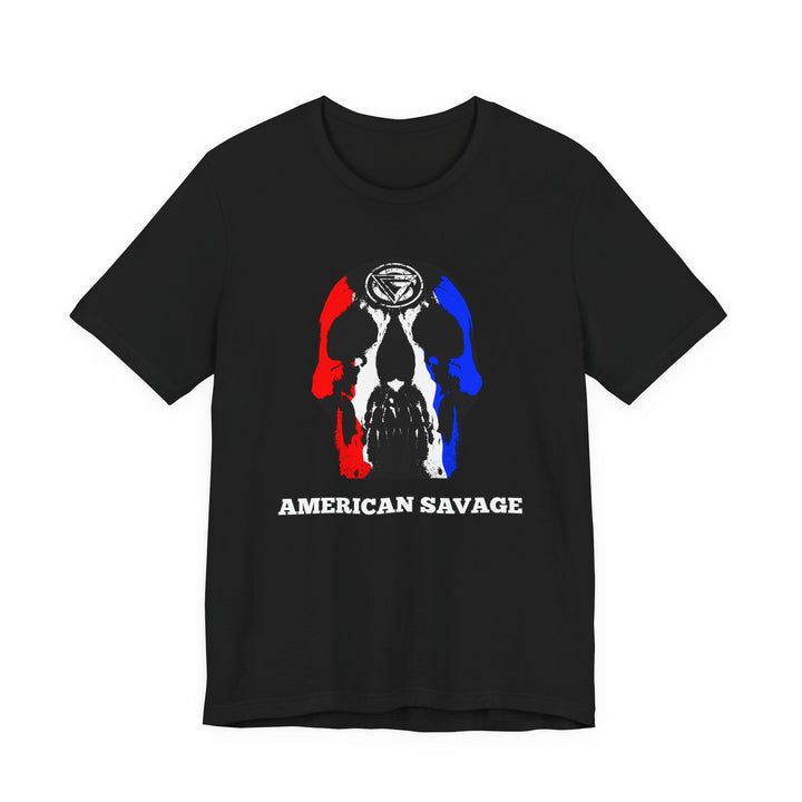 SKULLATOR RED WHITE BLUE /AMERICAN SAVAGE
