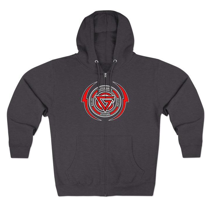 CG FINAL BOSS RED/KILL OR BE KILLED ZIP UP