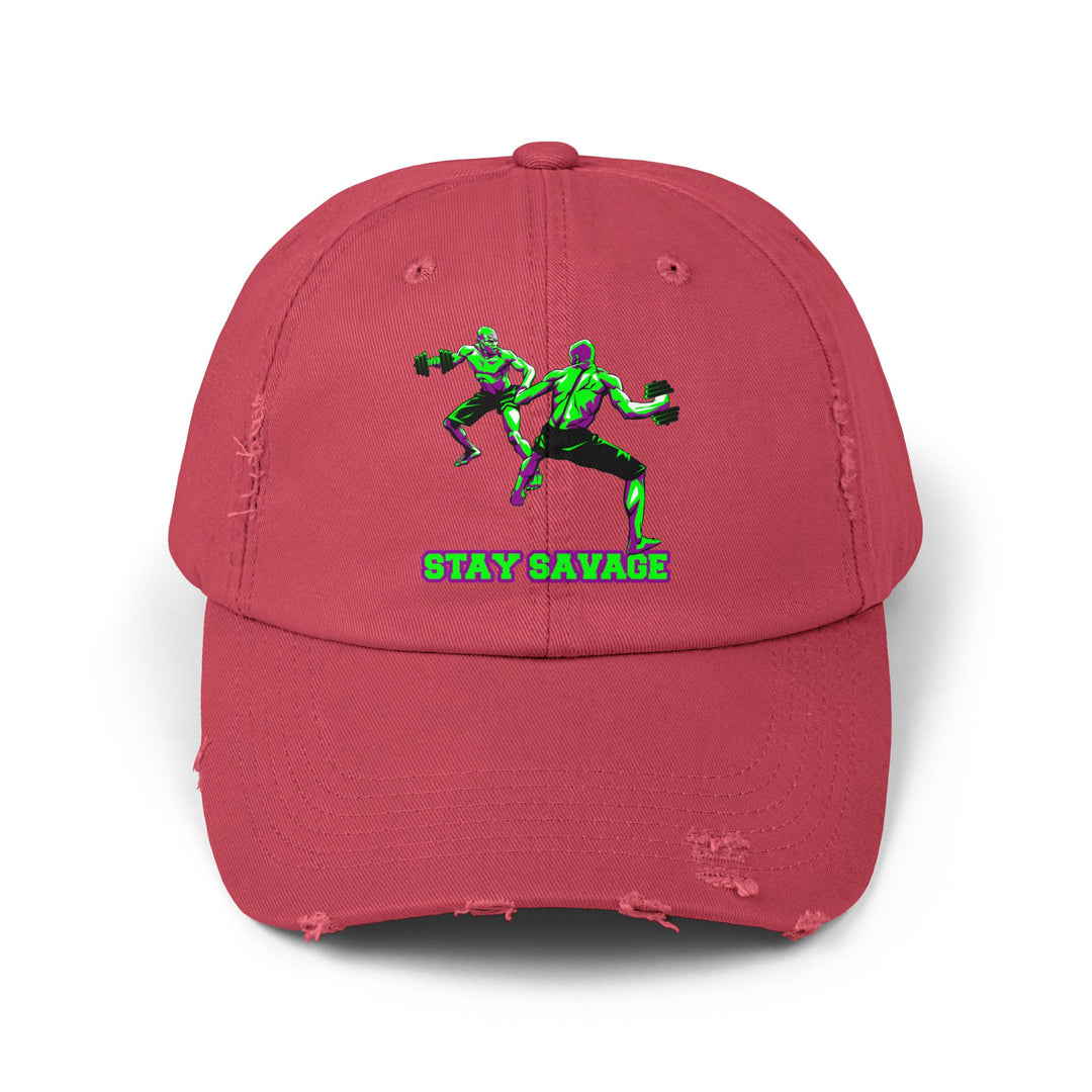 CG STAND OFF PURPLE GREEN /STAY SAVAGE CAP