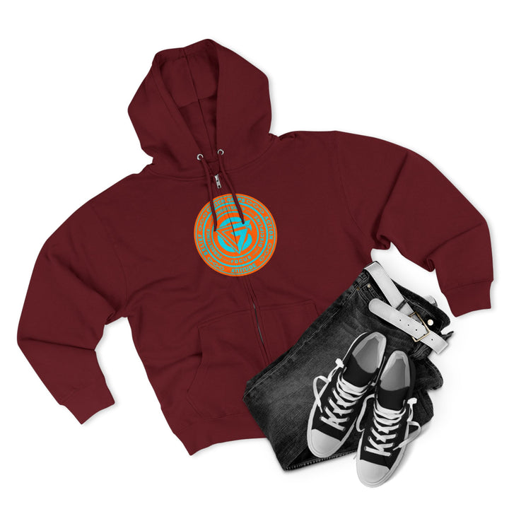 CG COLISEUM MAC VS LION MIAMI COLORS /DOMINATE ZIP UP