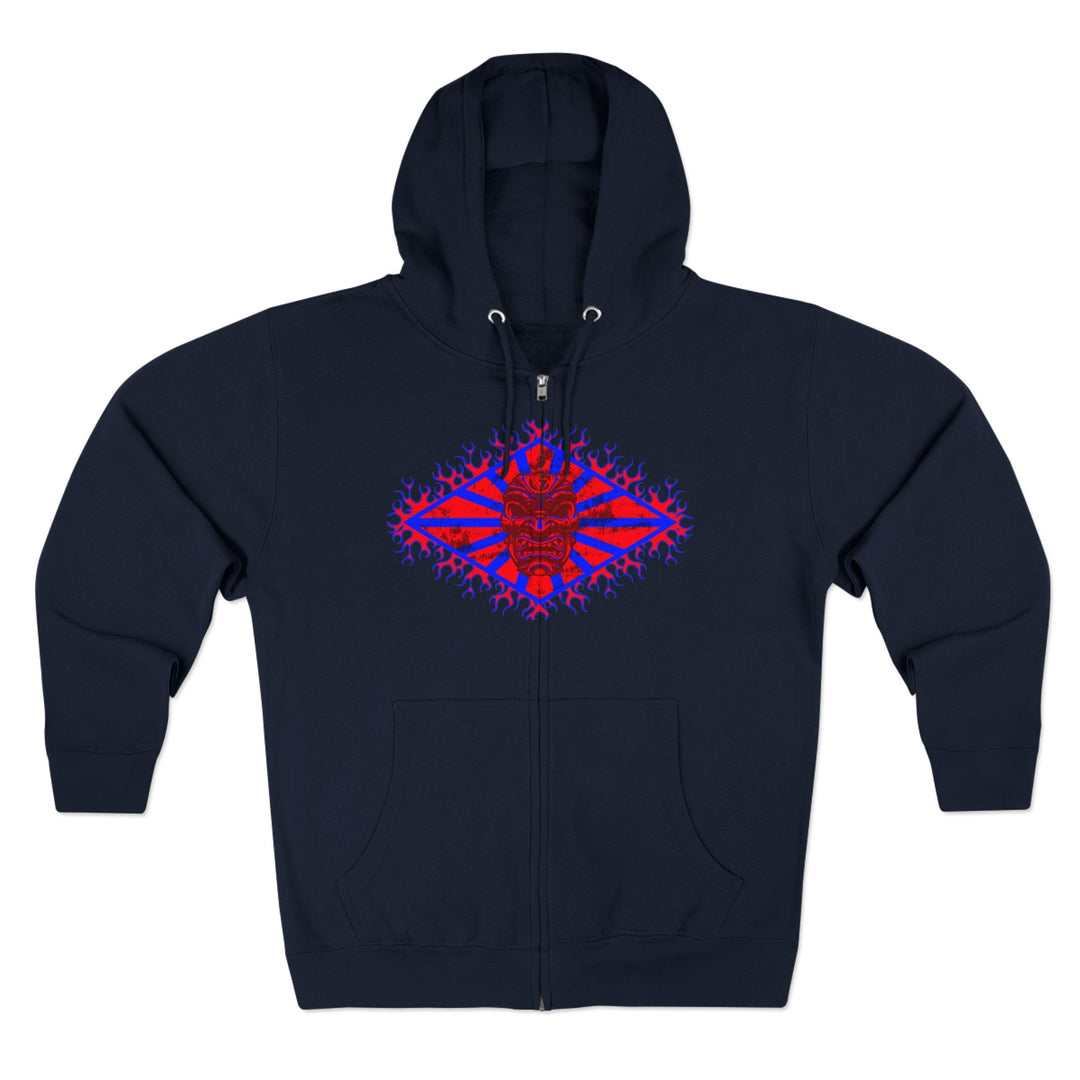 CG MAC SAMURAI BLADE RED BLUE/FORGED IN FIRE ZIP UP