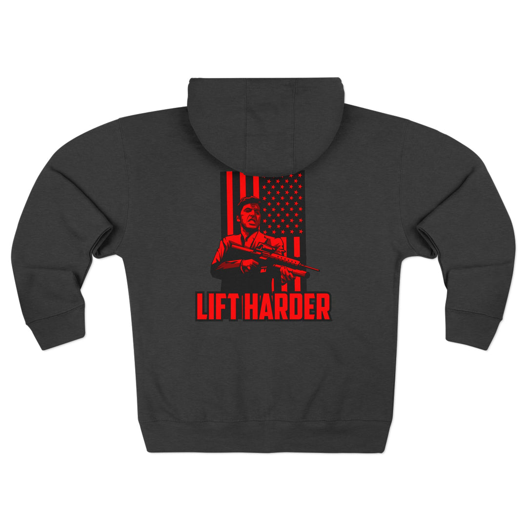 CG MAFIA FINAL BOSS RED BLACK/LIFT HARDER ZIP UP