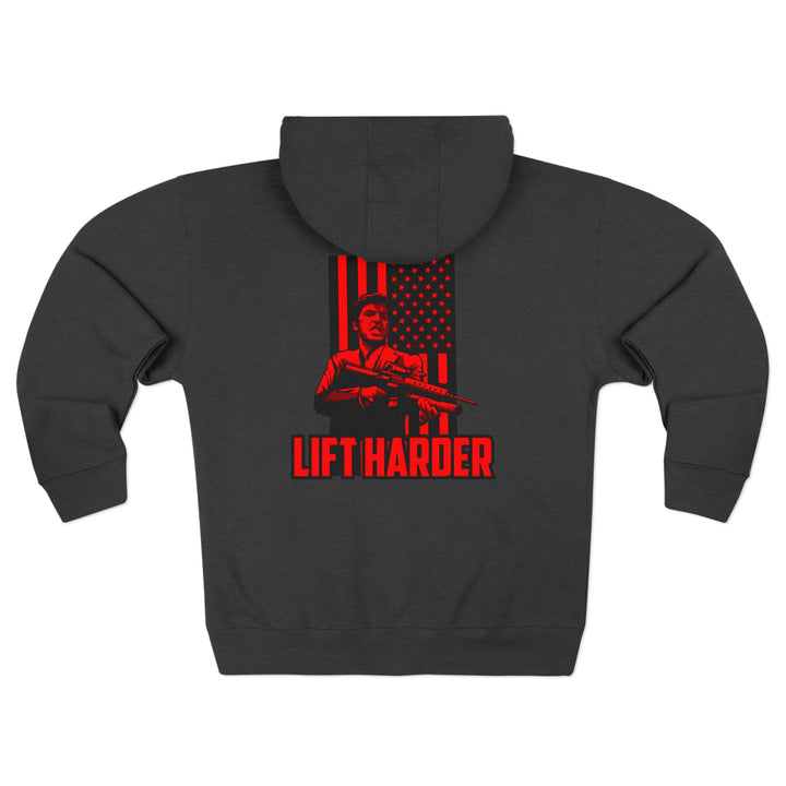 CG MAFIA FINAL BOSS RED BLACK/LIFT HARDER ZIP UP