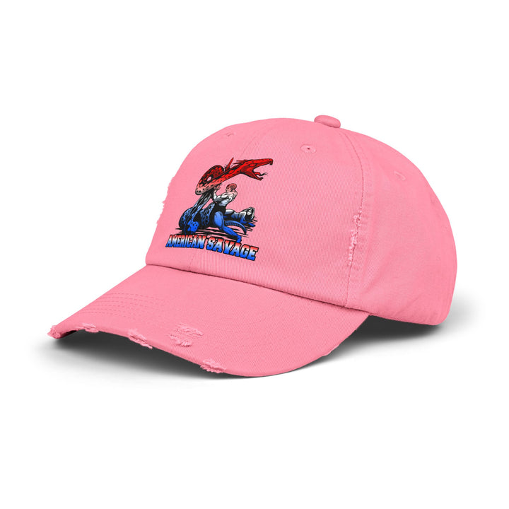SERPENT SLAYER RED WHITE BLUE FADE/AMERICAN SAVAGE CAP
