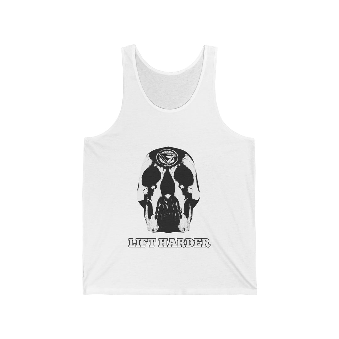 SKULLATOR TANK WHITE /LIFT HARDER