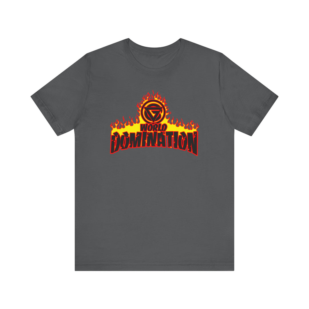 CG RED BLACK YELLOW WORLD DOMINATION
