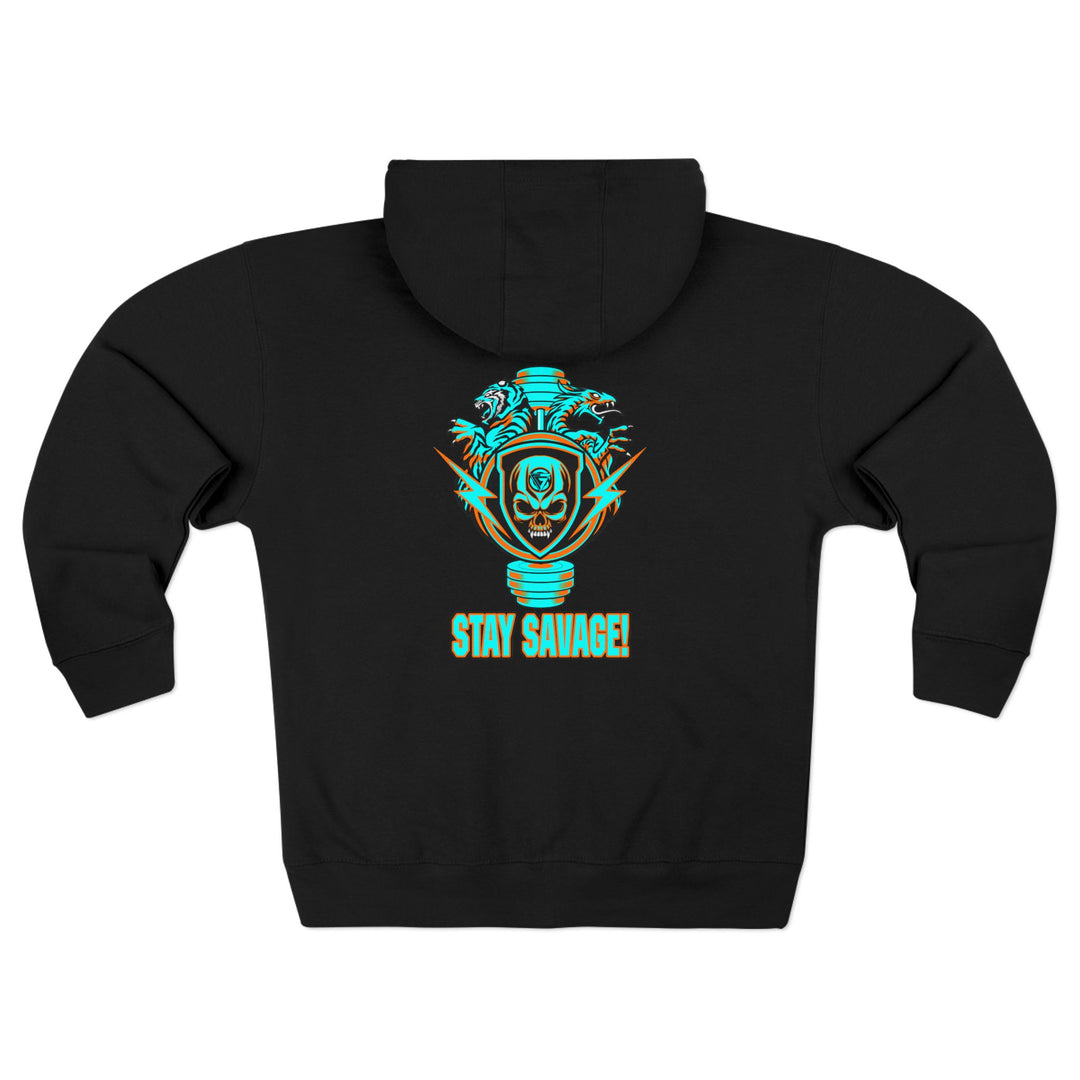 CG SGL SKULL BELL MIAMI STYLE/STAY SAVAGE ZIP UP