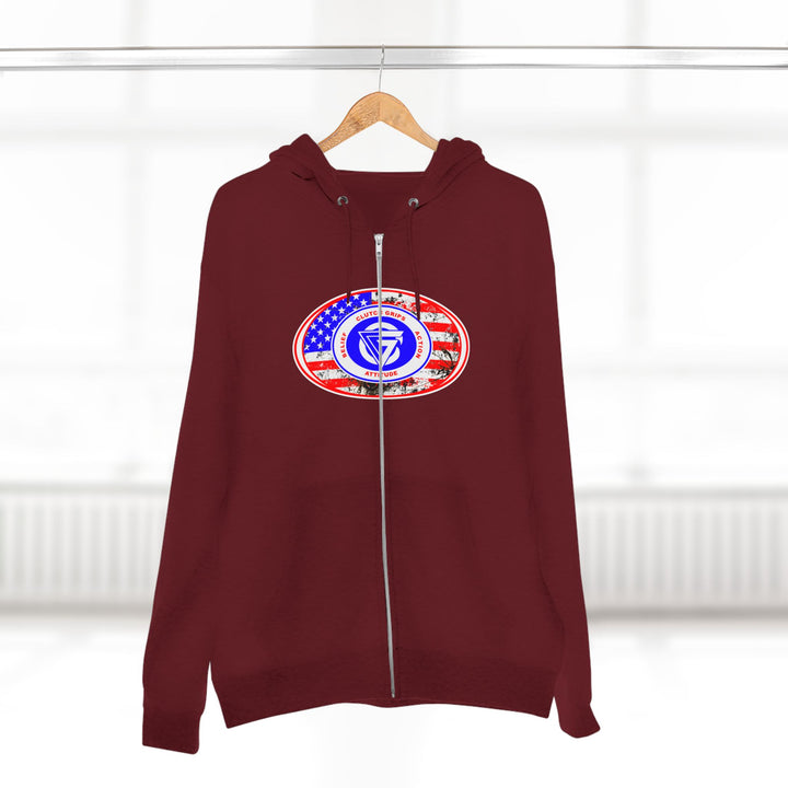 CG ANGRY DG USA BULLET PROOF /LIFT OR DIE ZIP UP