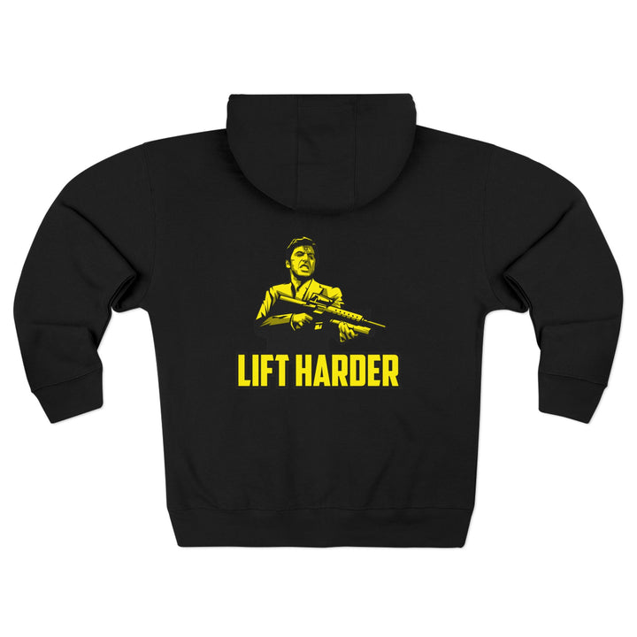 CG FINAL BOSS YELLOW/LIFT HARDER ZIP UP