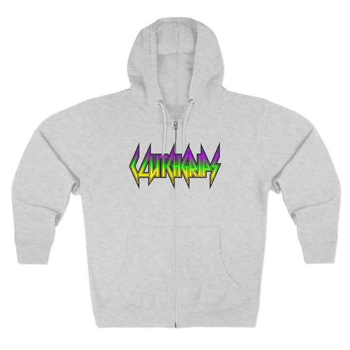 CG LIFT KICK YELLOW GREEN PURPLE/LIFT HARDER ZIP UP