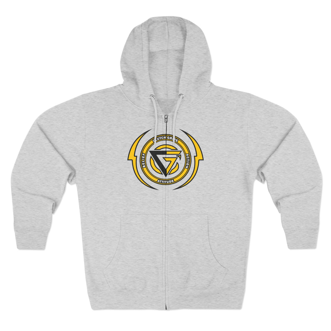 SPARTAN LIFT YELLOW BLACK/LIFT HARDER ZIP UP