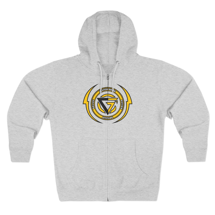 SPARTAN LIFT YELLOW BLACK/LIFT HARDER ZIP UP