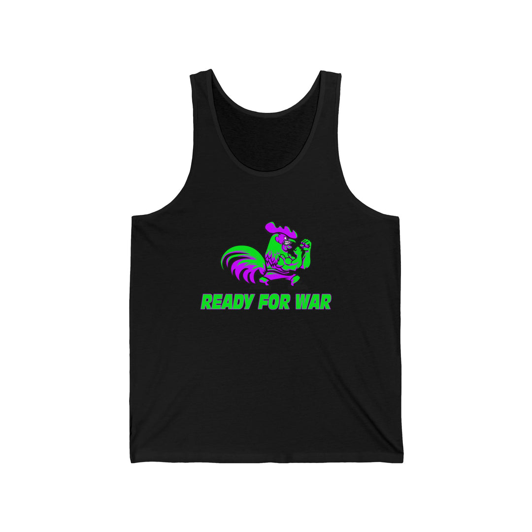 ANGRY ROOSTER PURPLE GREEN/READY FOR WAR