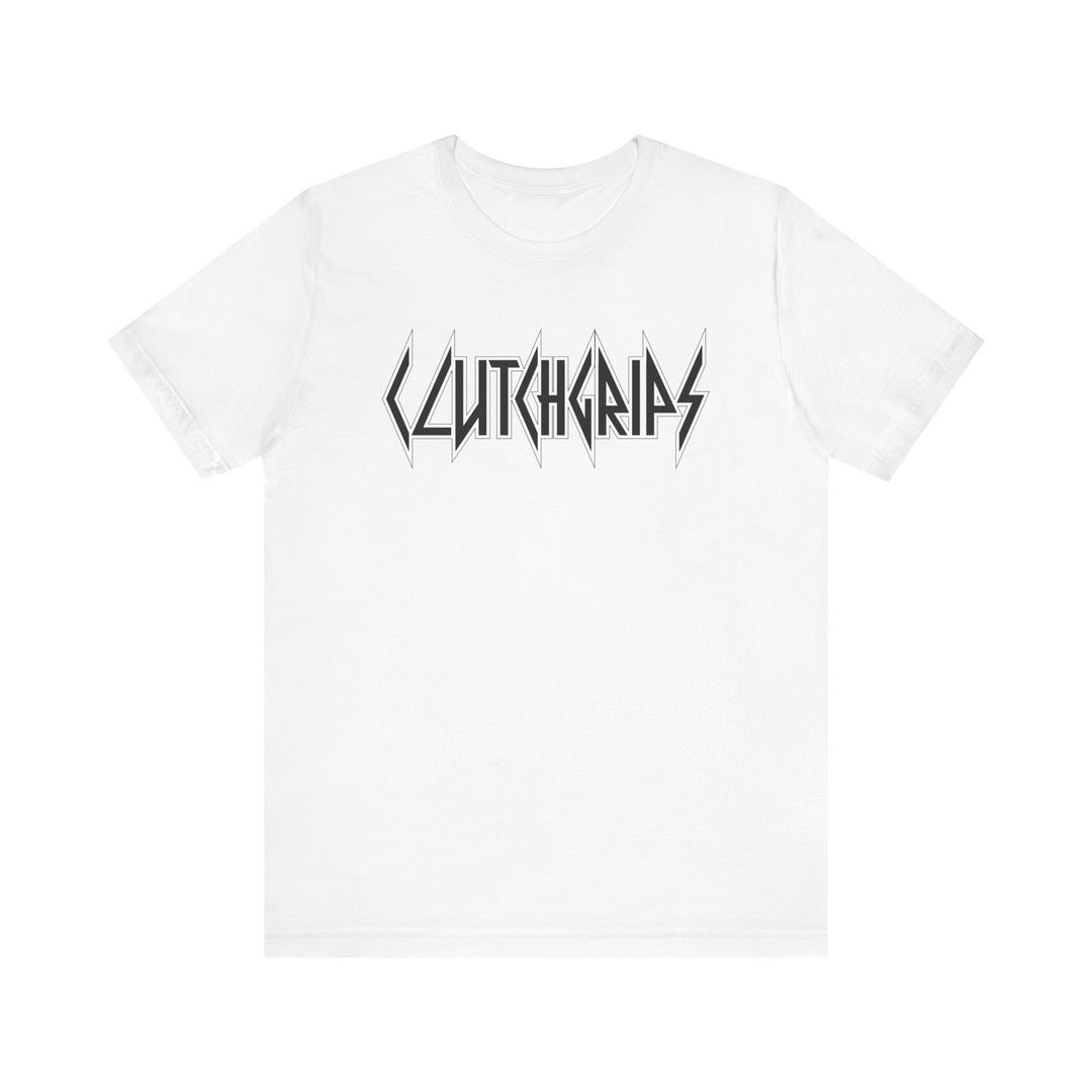 CG TEE SHIRT BLK WHITE /CLUTCHGRIPS
