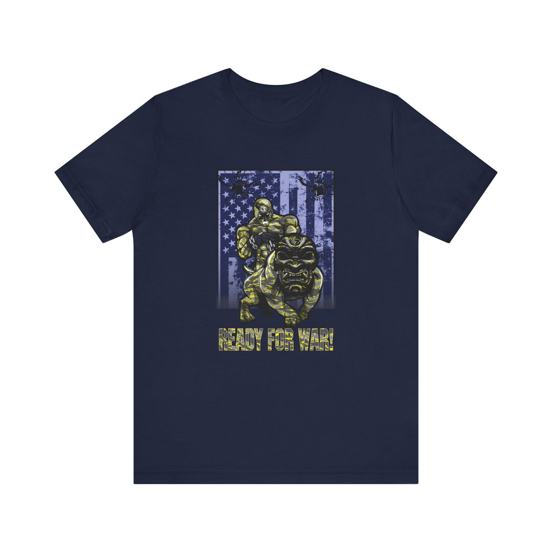 ANGRY DOG YELLOW CAMO FLAG/READY FOR WAR
