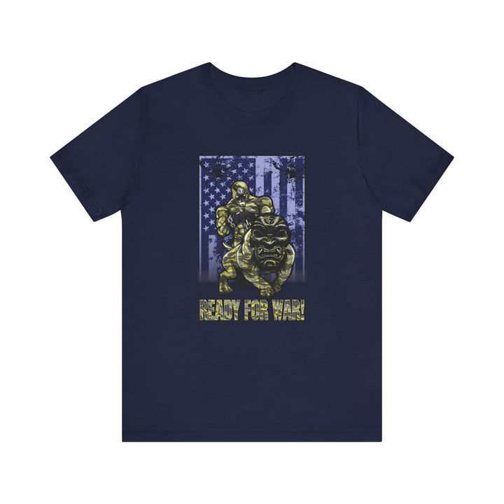 ANGRY DOG YELLOW CAMO FLAG/READY FOR WAR