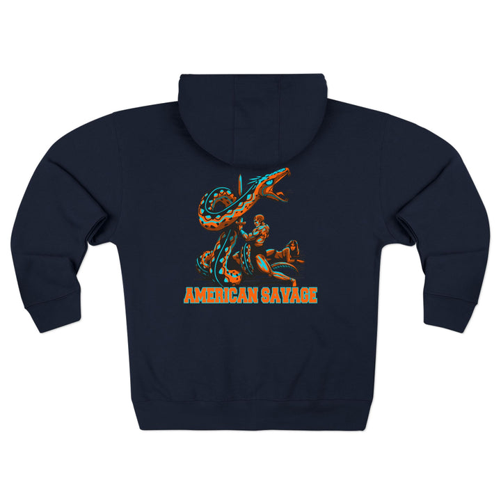 CG SERPENT SLAYER MIAMI COLORS /AMERICAN SAVAGE ZIP UP