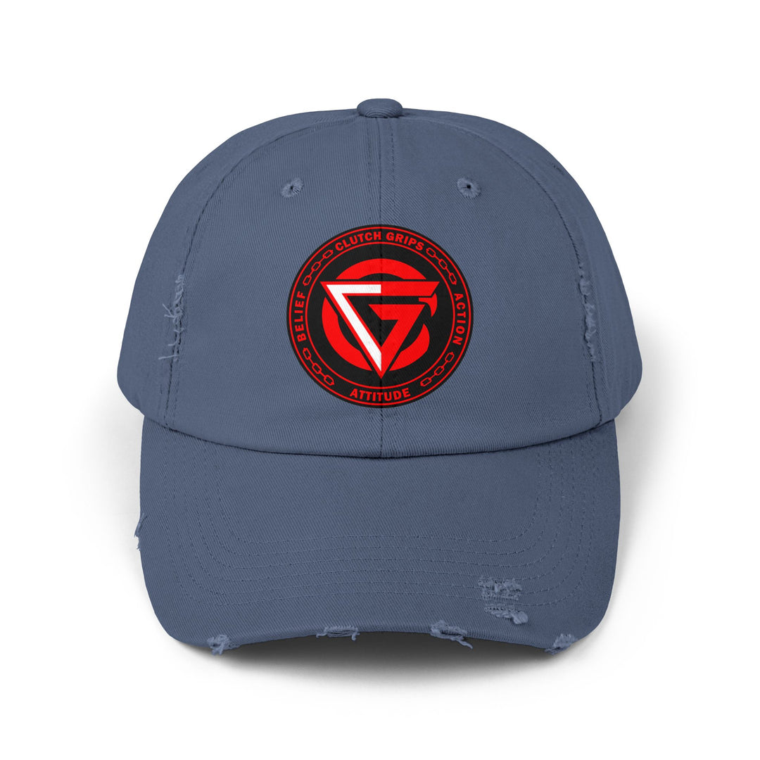 CG LOGO RED WHITE BLACK CAP