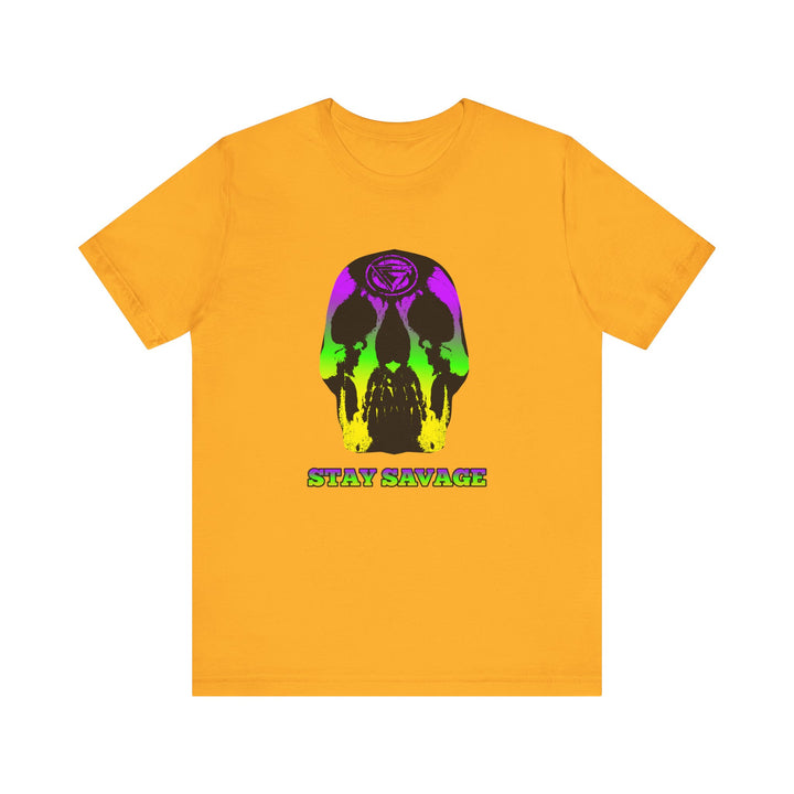 SKULLATOR YELLOW GREEN PURPLE /STAY SAVAGE