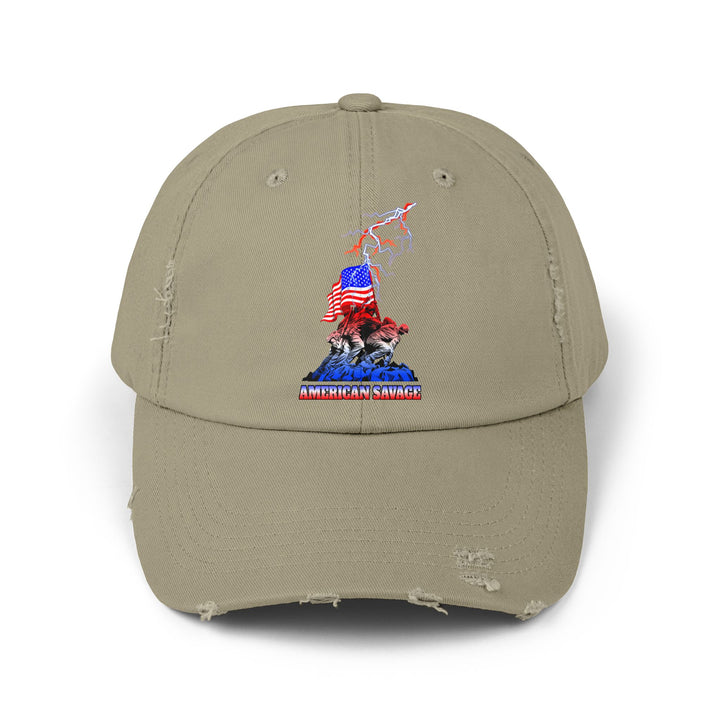 CG AMERICAN WARRIOR RED WHITE BLUE/AMERICAN SAVAGE CAP