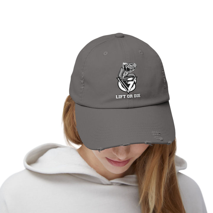 CG LOGO W/SNAKE LIFT OR DIE/CAP