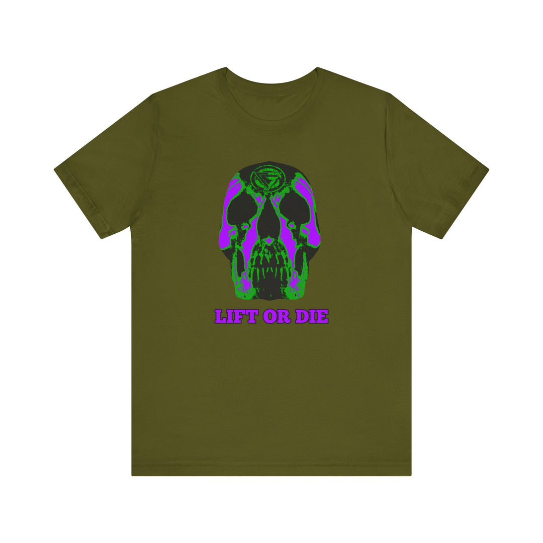 SKULLATOR PURPLE GREEN  /LIFT OR DIE