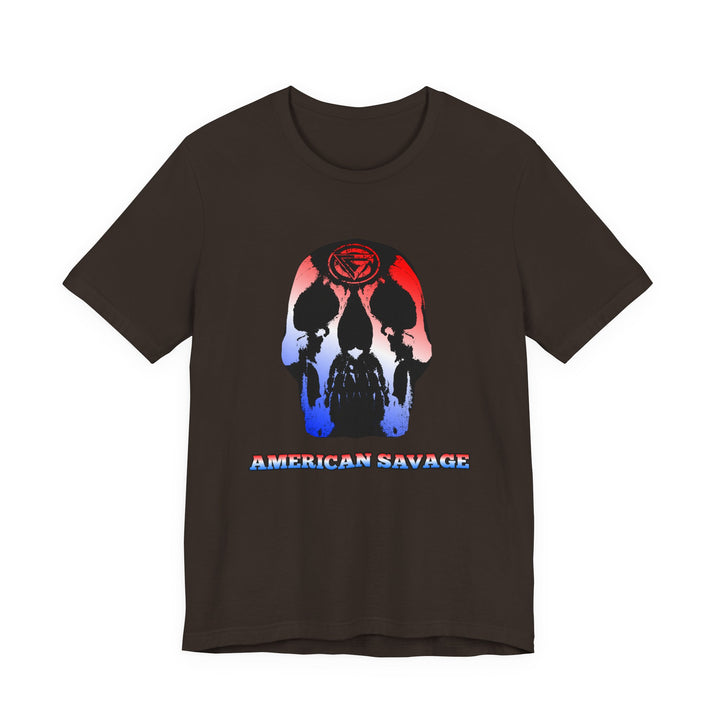 SKULLATOR RED WHITE  BLUE /AMERICAN SAVAGE
