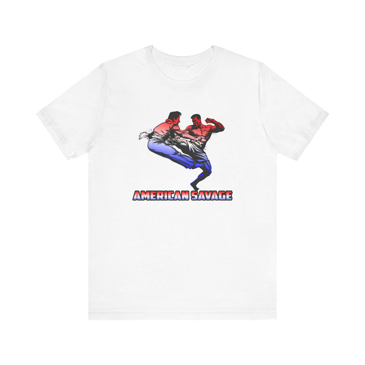 CG MAC DEATH KICK RED WHITE BLUE FADE/AMERICAN SAVAGE