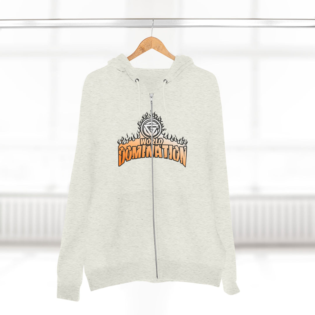 CG MAC SNAP DRAGON ORANGE WHITE FADE /LIFT OR DIE ZIP UP