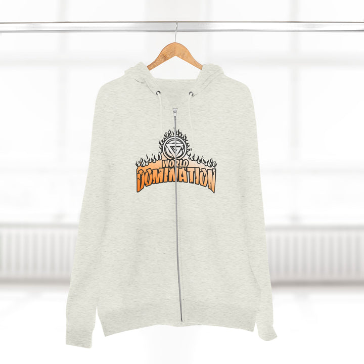 CG MAC SNAP DRAGON ORANGE WHITE FADE /LIFT OR DIE ZIP UP