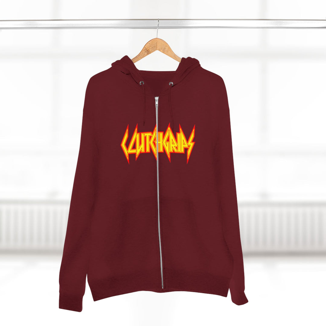 CG ANGRY DOG GOLD RED /LIFT OR DIE ZIP UP