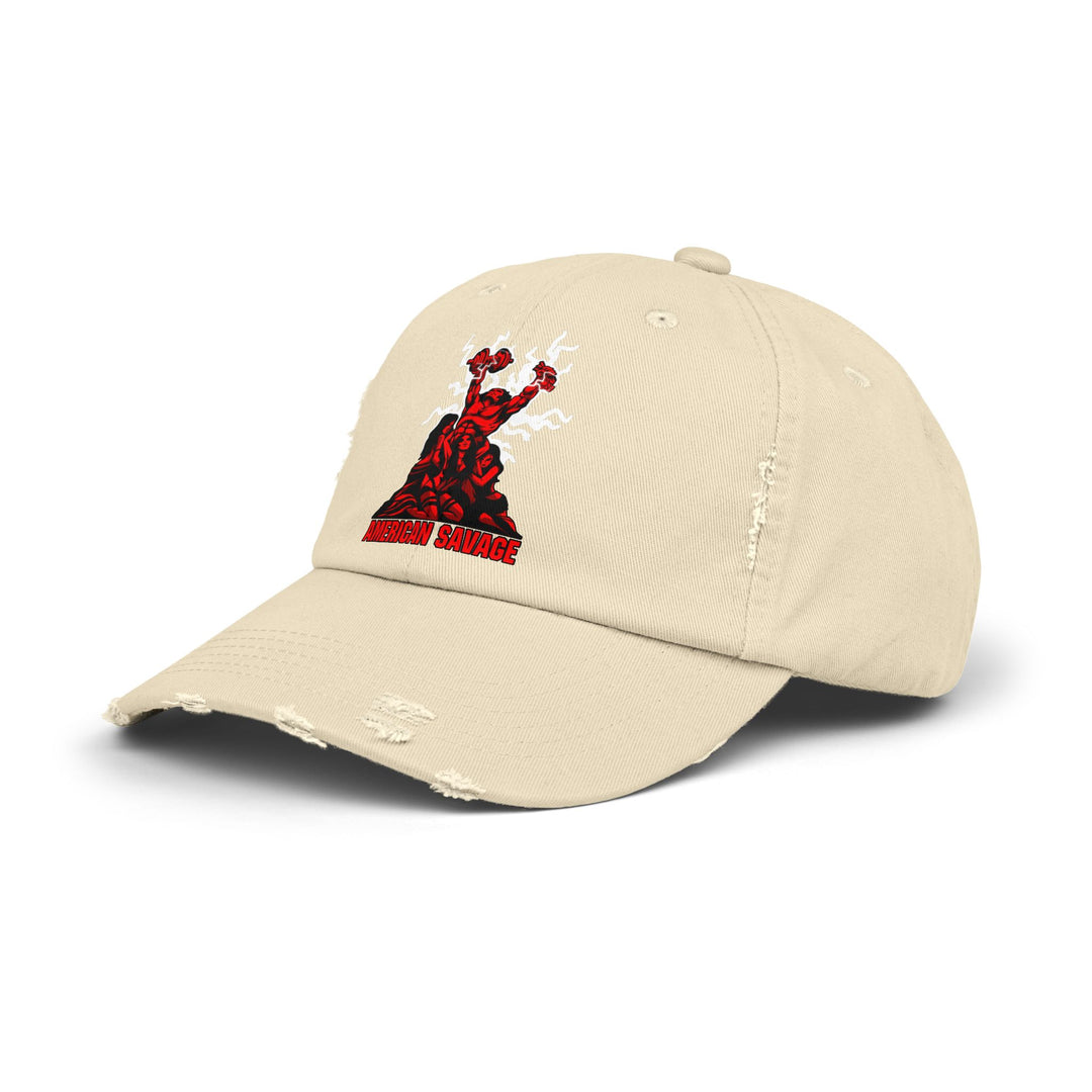 CG CONFIDENCE MAN RED/AMERICAN SAVAGE CAP