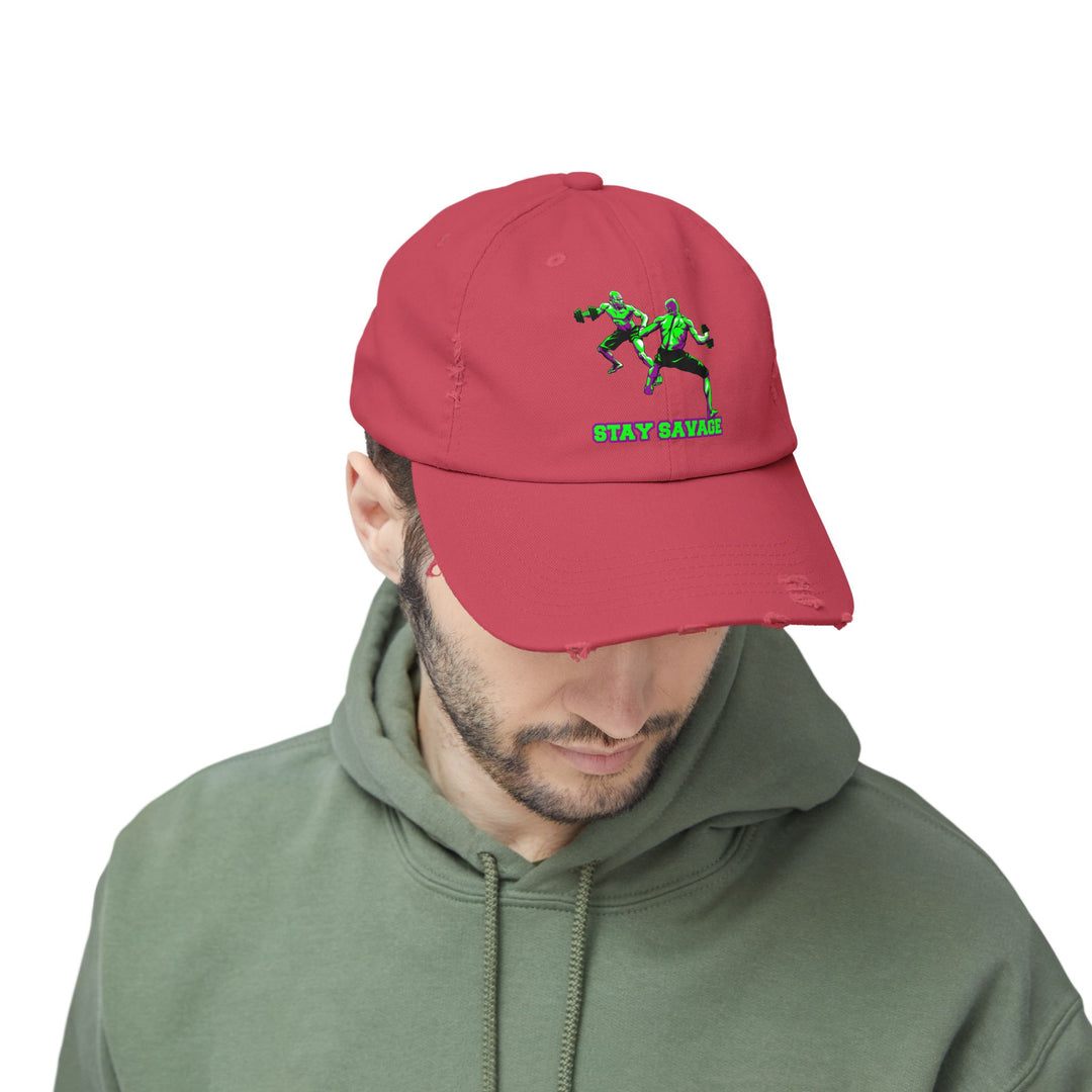 CG STAND OFF PURPLE GREEN /STAY SAVAGE CAP