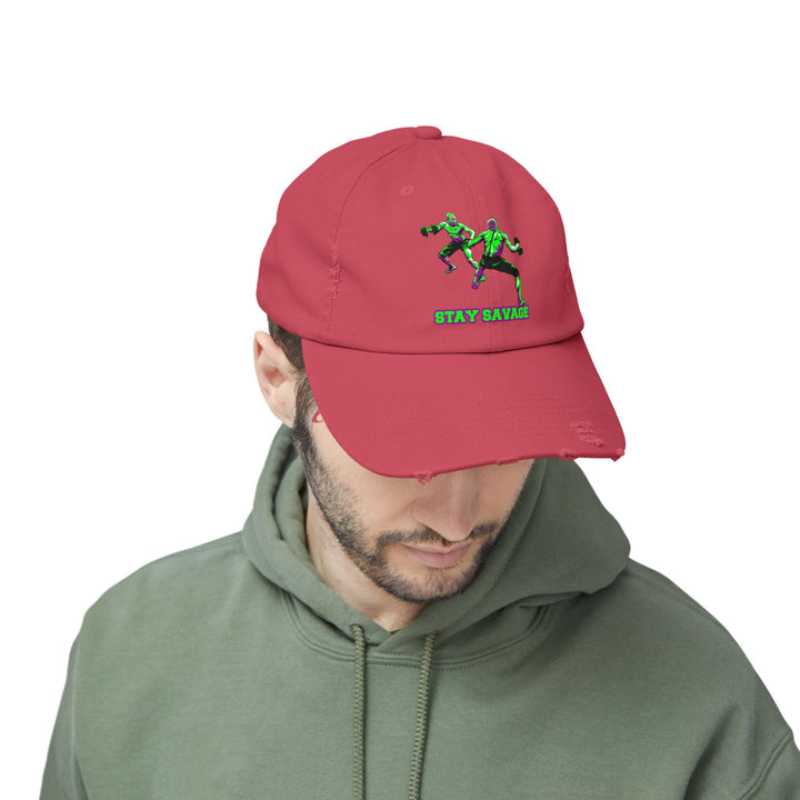 CG STAND OFF PURPLE GREEN /STAY SAVAGE CAP
