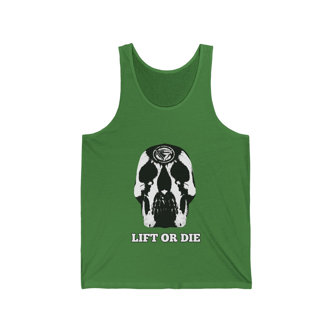 SKULLATOR TANK WHITE /LIFT OR DIE